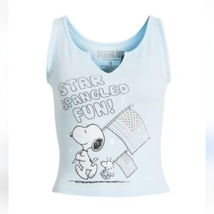 The Vinyl Icons Snoopy Graphic Tank